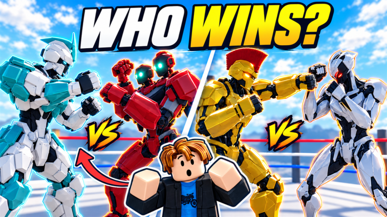 Official robot boxing promotional artwork